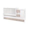 Bed MiniMAX NEW white+amber /removed front panels/